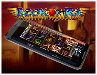 Book of Ra auf dem Handy spielen
